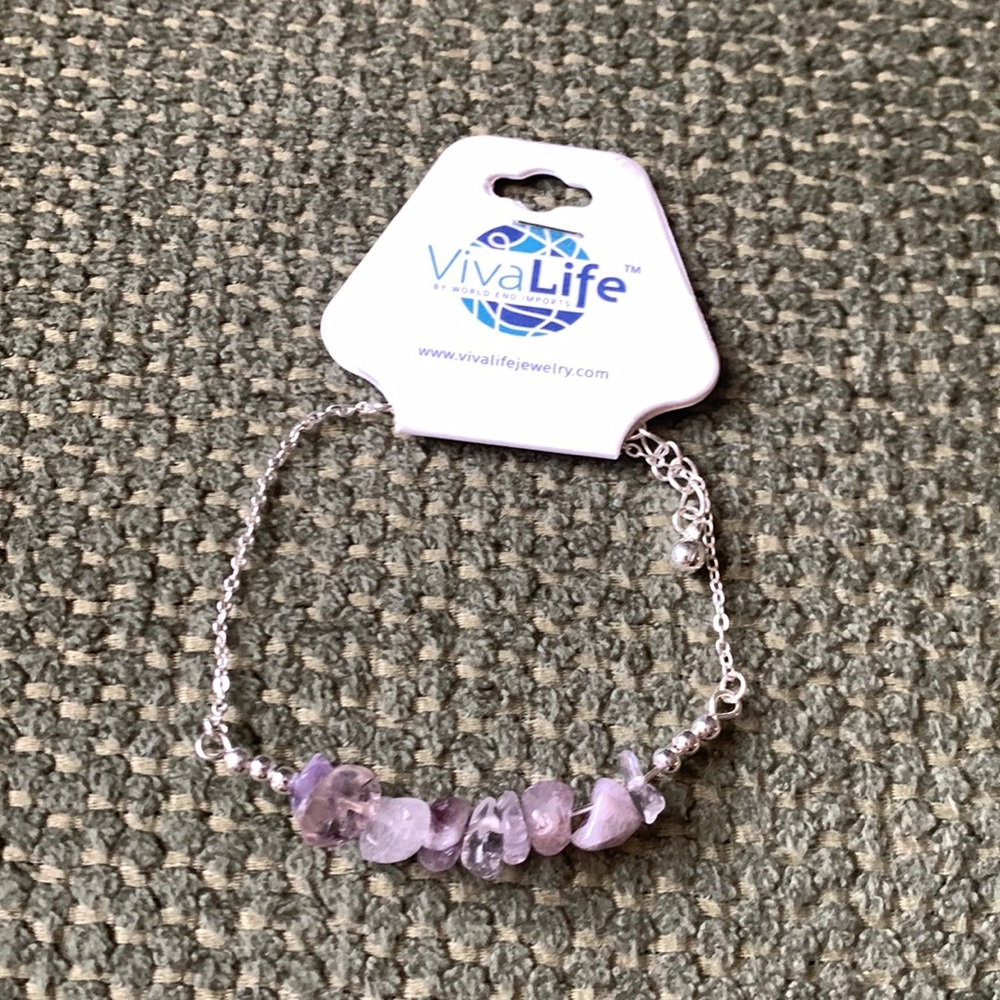 Purple Quartz bracelet